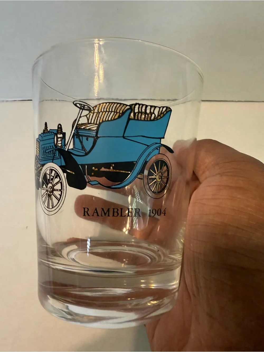 8 Vintage Automobile glasses.
